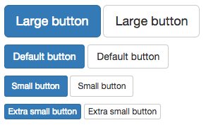 Bootstrap buttons